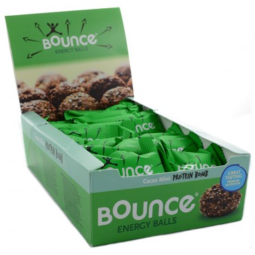 Bounce Cacao Mint Protein Bomb Balls 12 x 42g